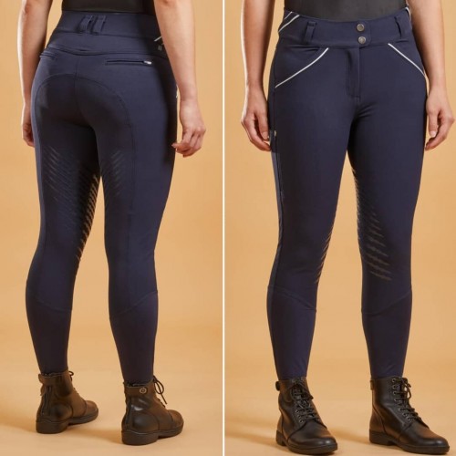 EQ-P021 350G 78%Nylon 22% Spandex -  unique Luxury Anti Stain Waterproof Riding breeches