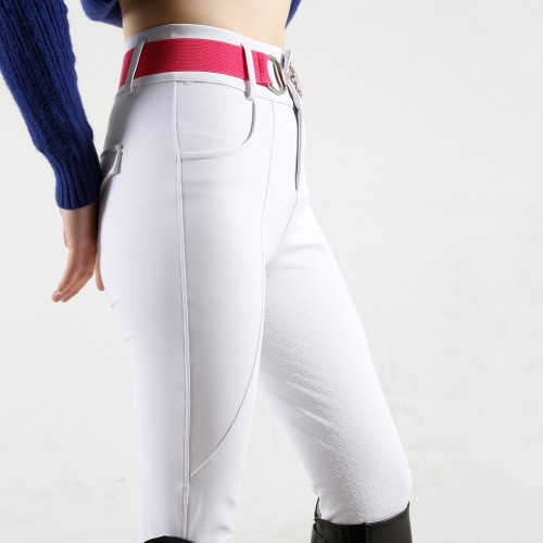 EQ-P028 320G 75%Nylon 25% Spandex -  Ultimate Soft Power Stretchy Riding breeches 