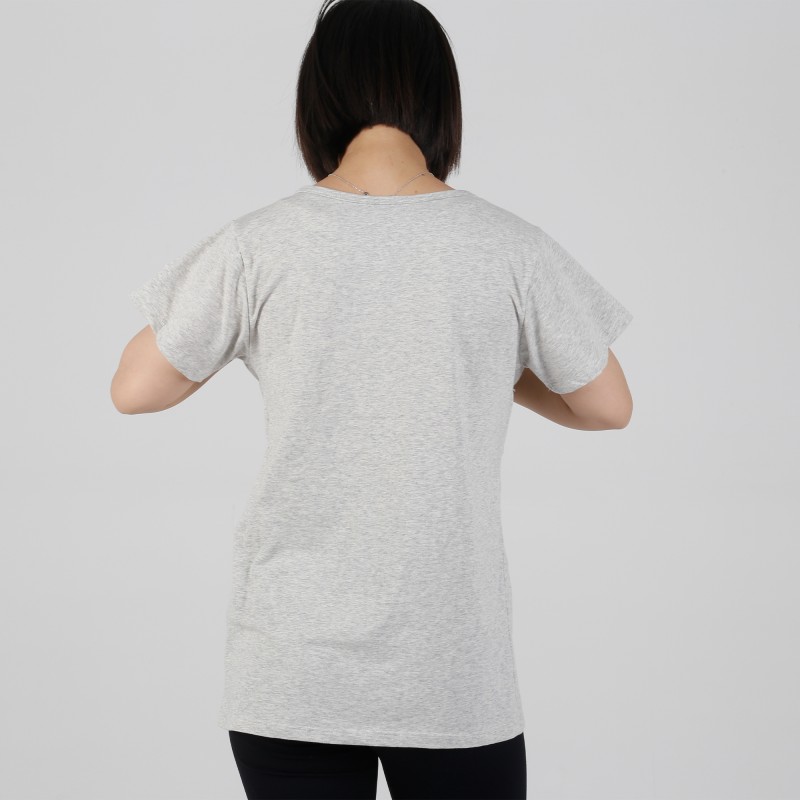 MN-T14 OEM Private Label Front Button Padded Breastfeeding Tee 